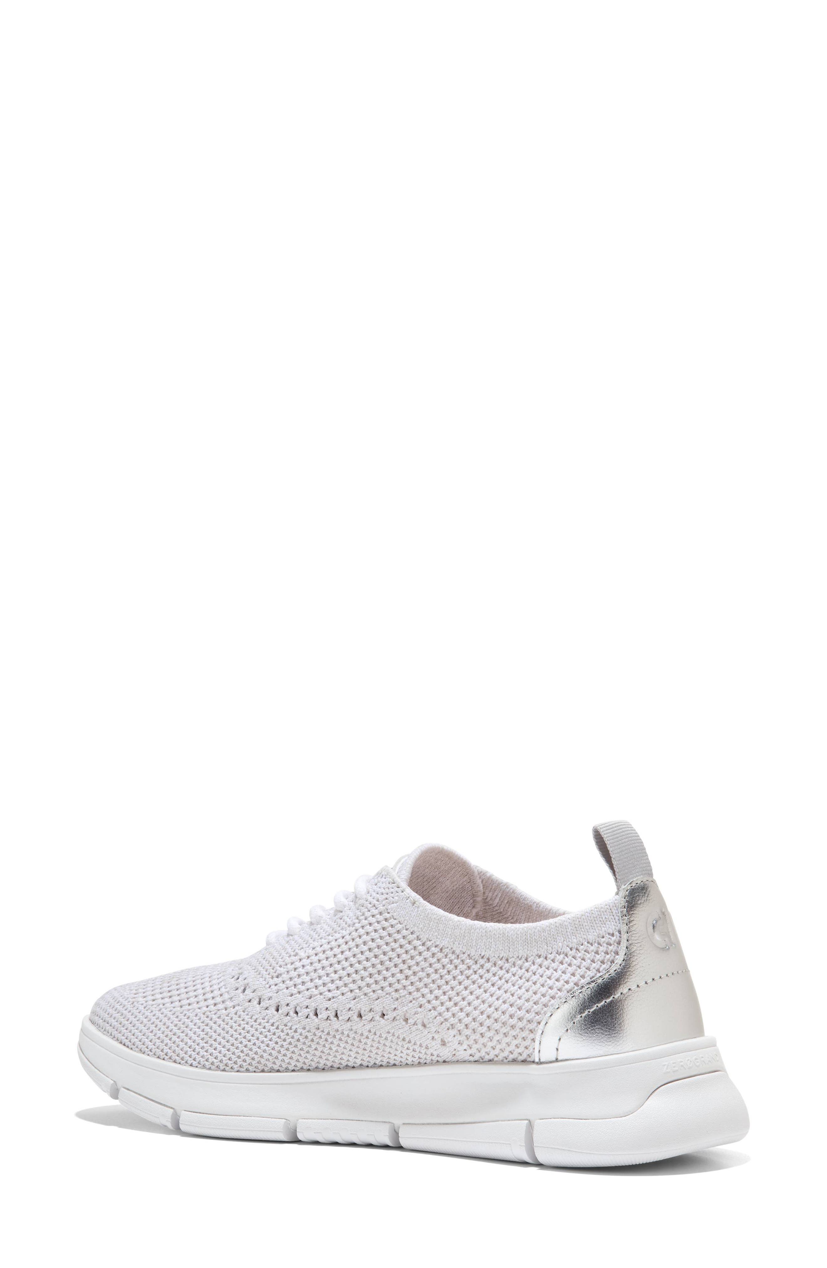Cole Haan ZERØGRAND Stitchlite<sup>™</sup> Wingtip Oxford Sneaker, Alternate, color, White/Harbor Mist