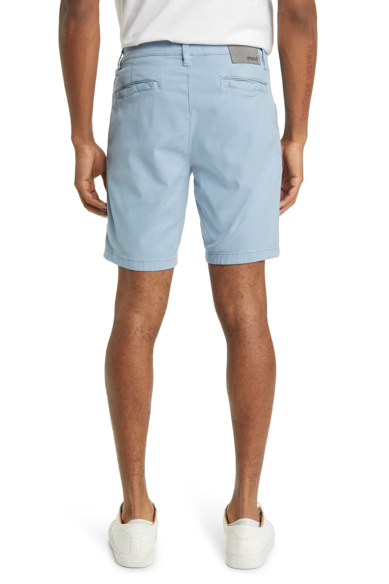 Noah Stretch Twill Flat Front Shorts, Alternate, color, MOUNTAIN SPRING