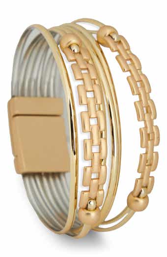 Multi Strand Chain Bracelet