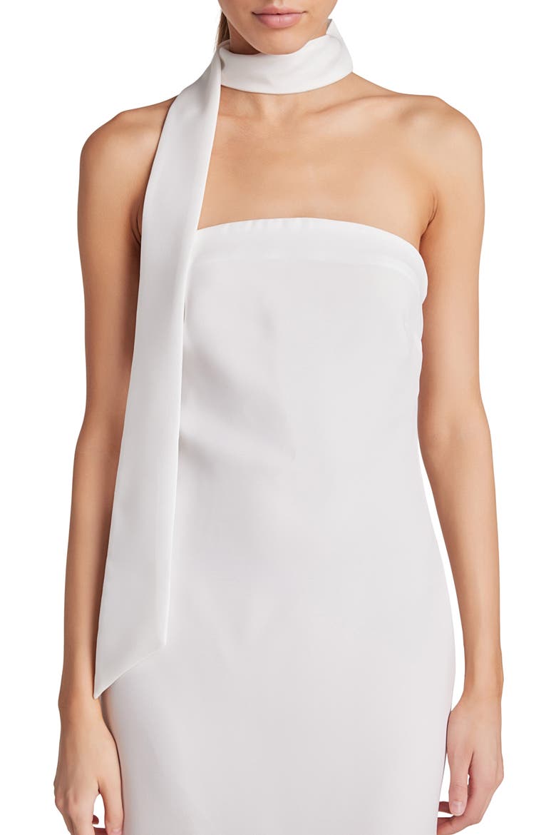choker midi dress Gizelle | Women's Strapless Midi Dress