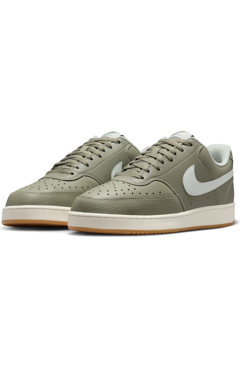 Nike Court Vision Low Sneaker, Main, color, Light Army/ Light Silver