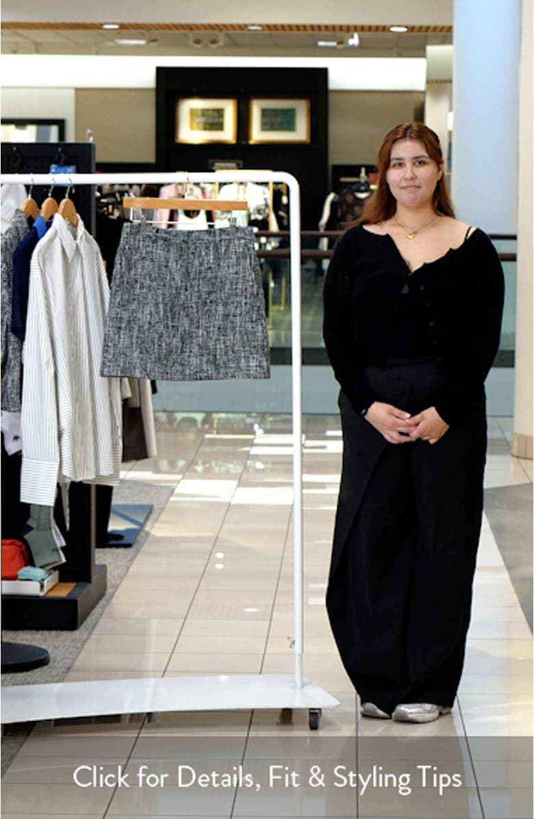 Knit A-Line Skirt, sales video thumbnail