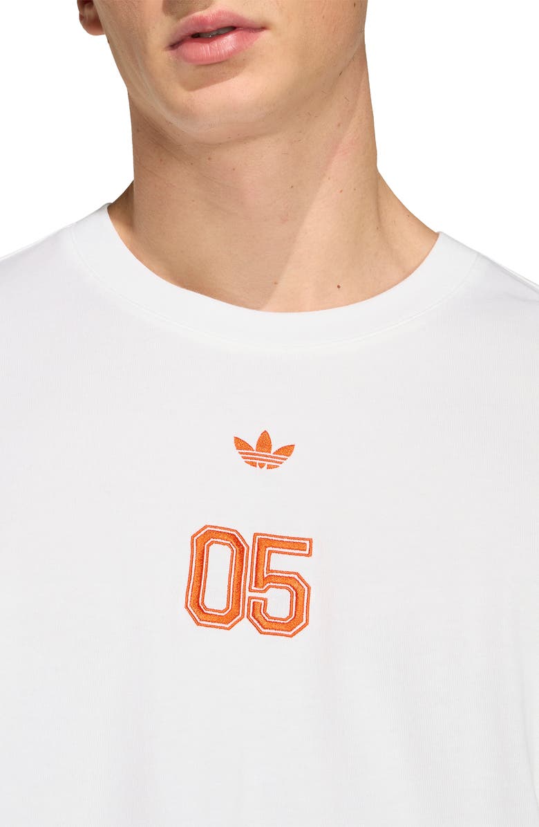 adidas Jude Bellingham Oversized Cotton Graphic T-Shirt, Alternate, color, Off White/ /