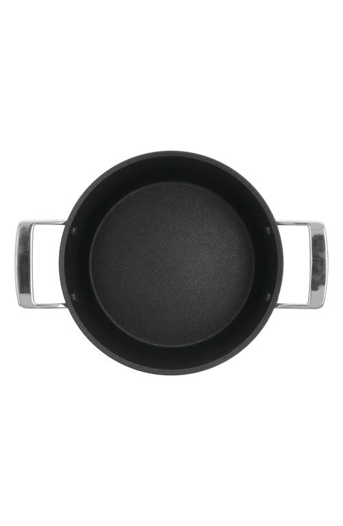 Demeyere Alu Pro 5 4.5-quart Nonstick Dutch Oven In Black
