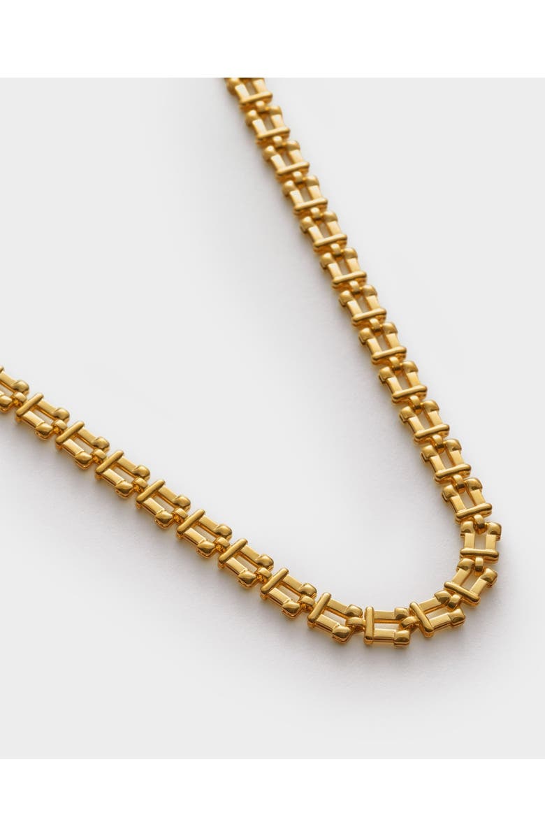 Katie Loxton Grecian Waterproof Gold Link Necklace, Alternate, color, Gold