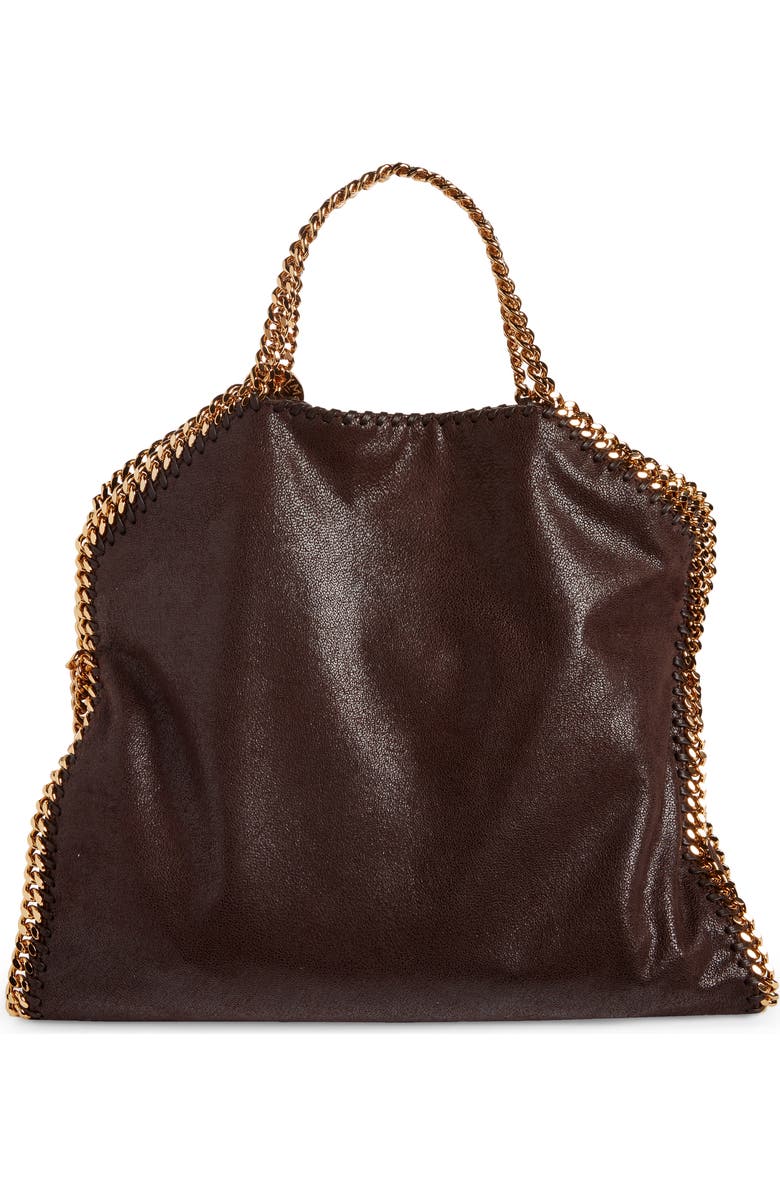 Stella McCartney Falabella Faux Leather Foldover Tote, Alternate, color,