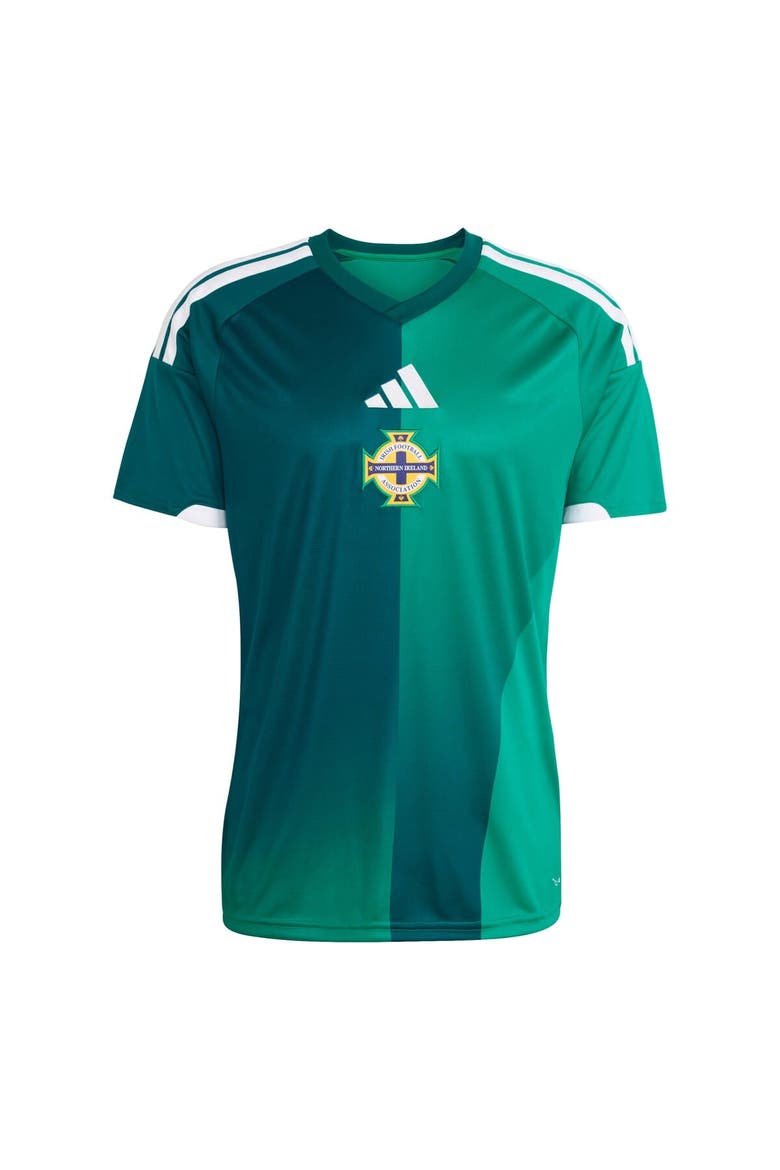 Men's adidas  Green Northern Ireland National Team FIFA x World Cup 2026 Home Replica Jersey, Alternate, color, Green