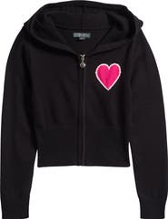 Vintage Havana Kids' Heart Zip Hoodie
