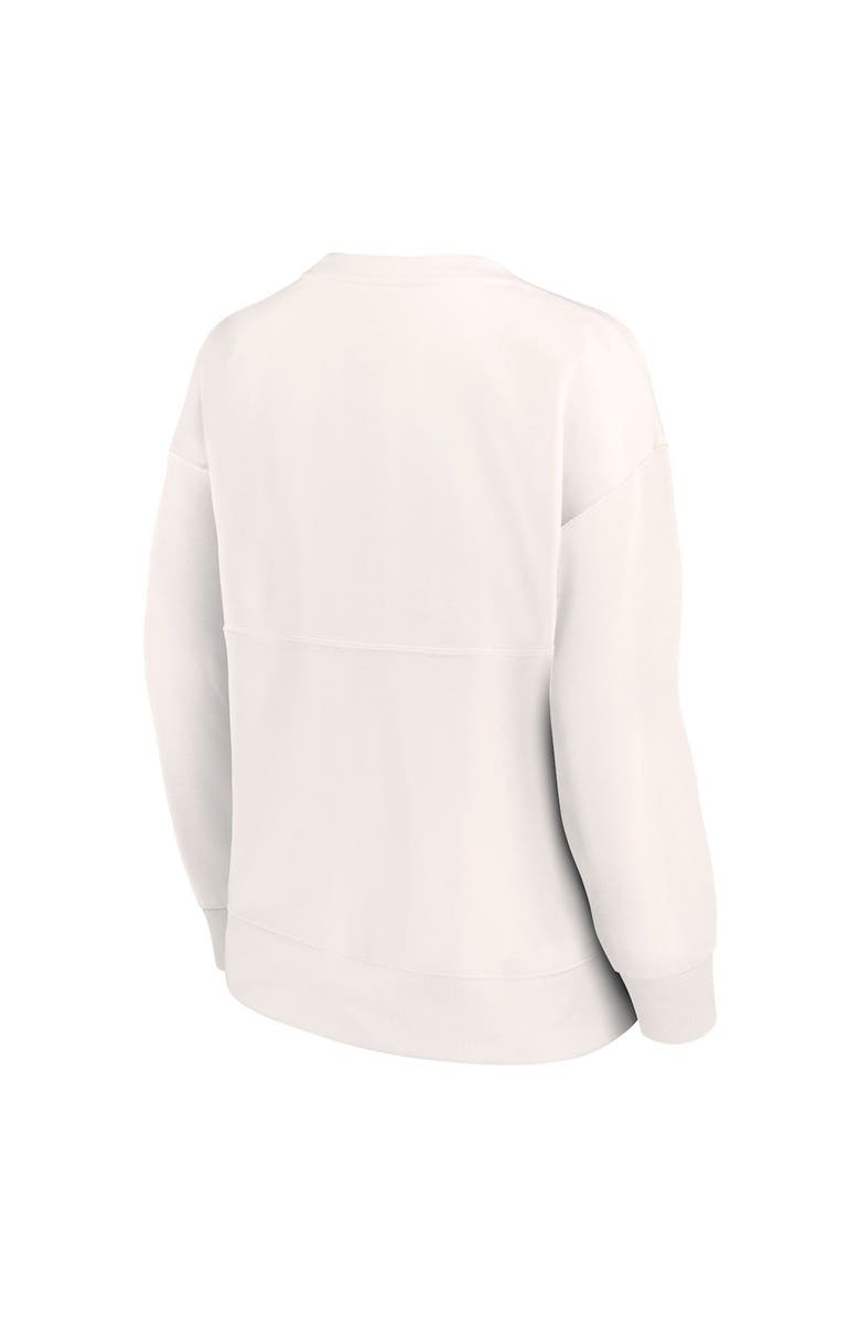 FANATICS Women's Fanatics Branded White Tampa Bay Buccaneers Leopard Team Pullover Sweatshirt, Alternate, color, 