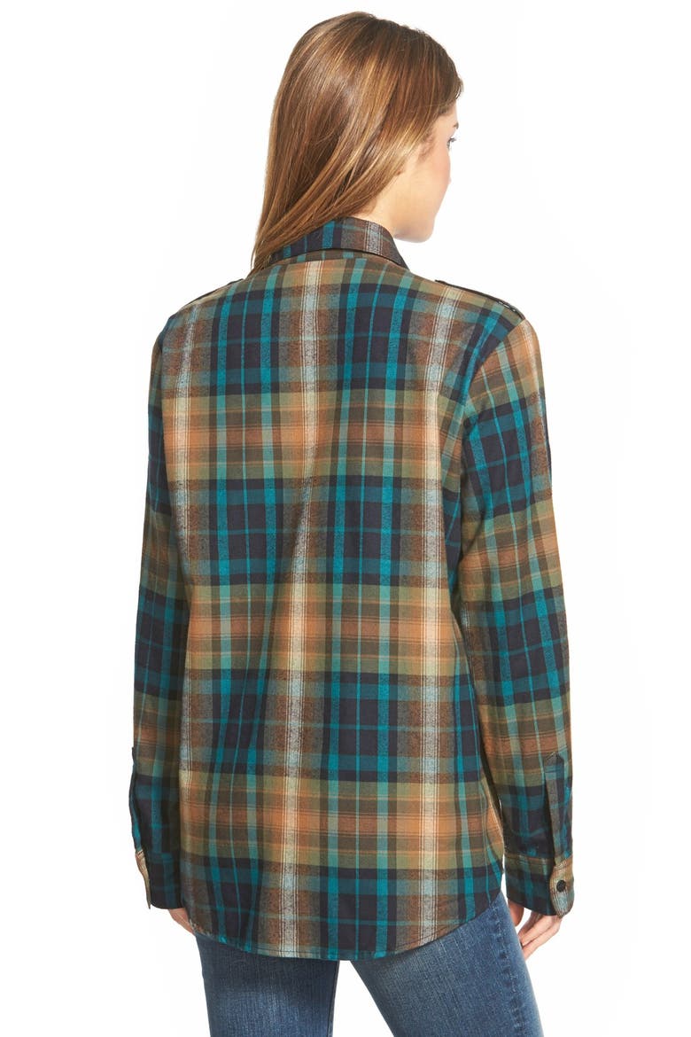 Plaid Boyfriend Shirt, Alternate, color, ISABELLE PLAID