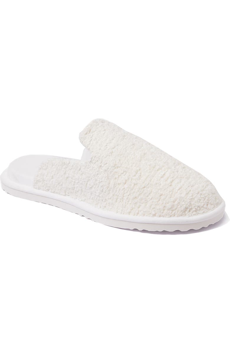 LUSSO CLOUD Draper Bouclé Slipper, Main, color, Thuma Ivory