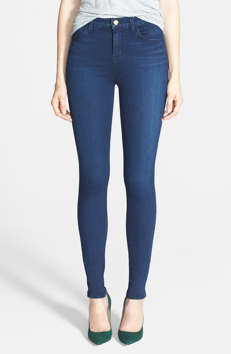 J Brand 'Maria' High Rise Skinny Jeans, Main, color, 