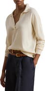 Lauren Ralph Lauren Relaxed Fit Cotton & Modal Polo Sweater