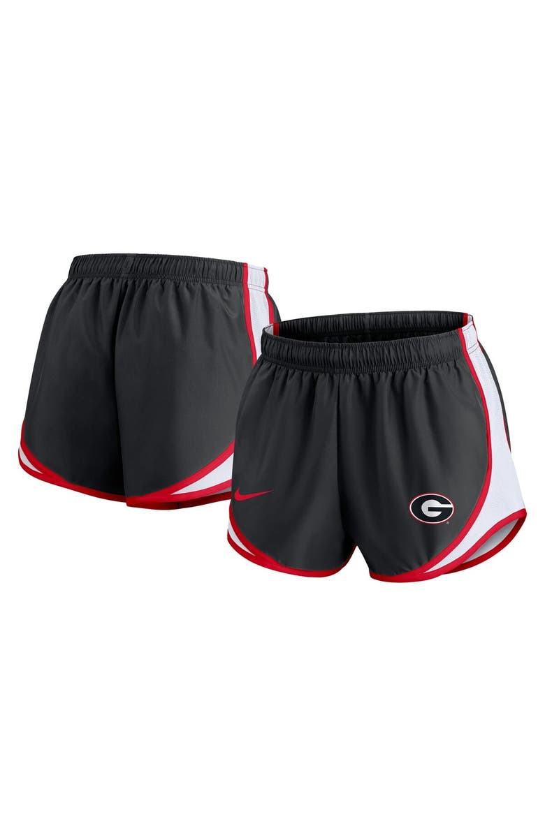 Nike Women's Nike Black Georgia Bulldogs Spring Break Tempo Performance Shorts, Main, color, 
