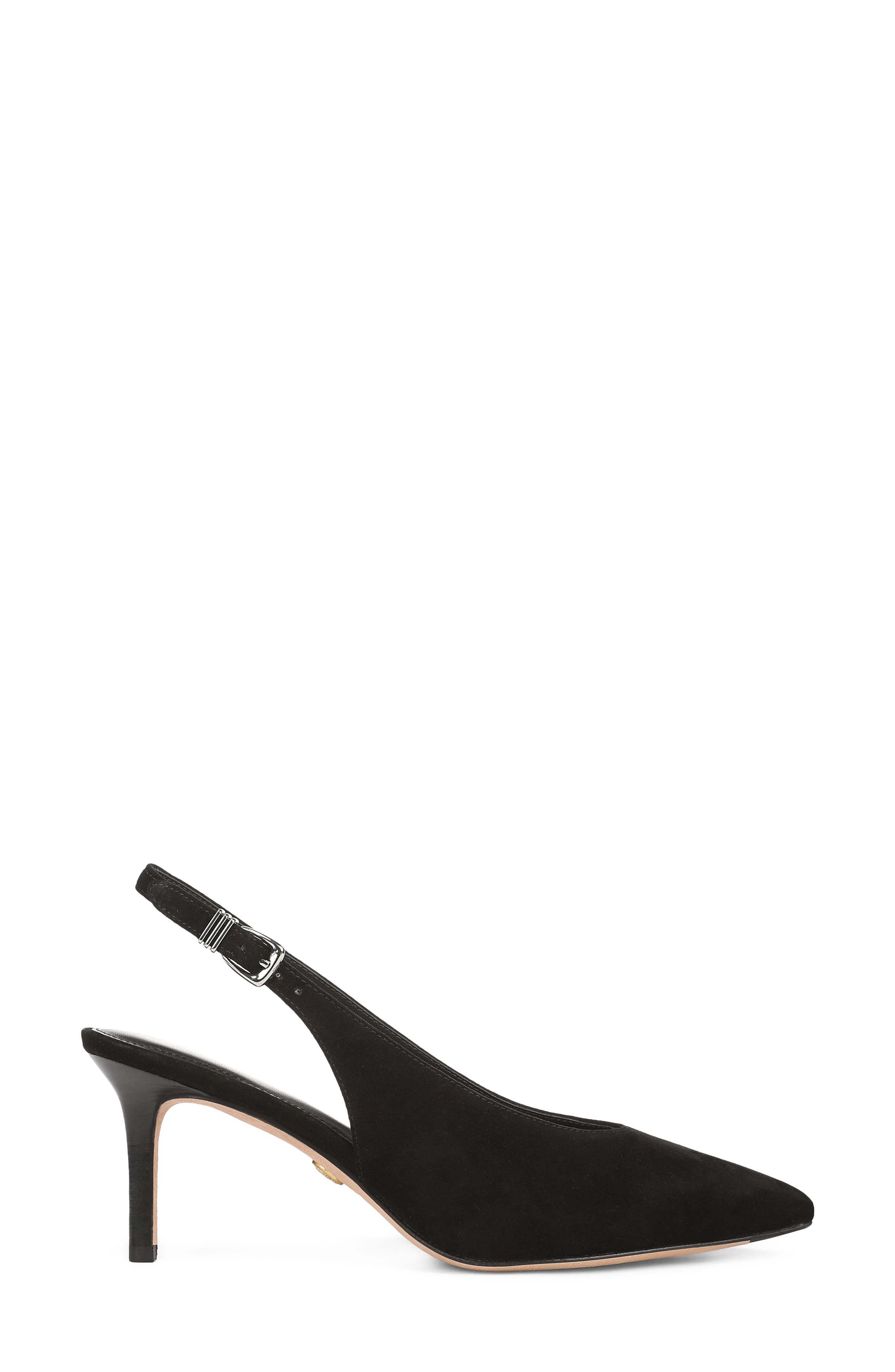 Luciana Slingback Pump, Alternate, color, BLACK