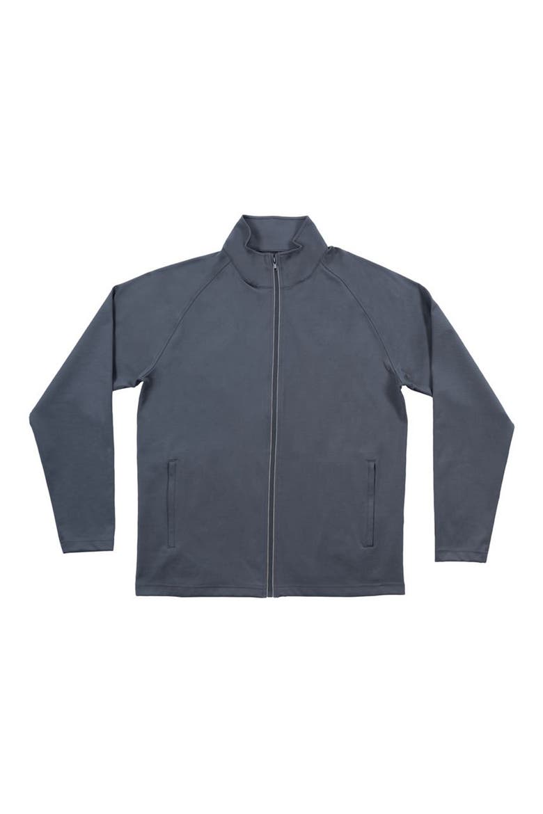The Burn Zip Jacket, Main, color, DARK GREY HEATHER