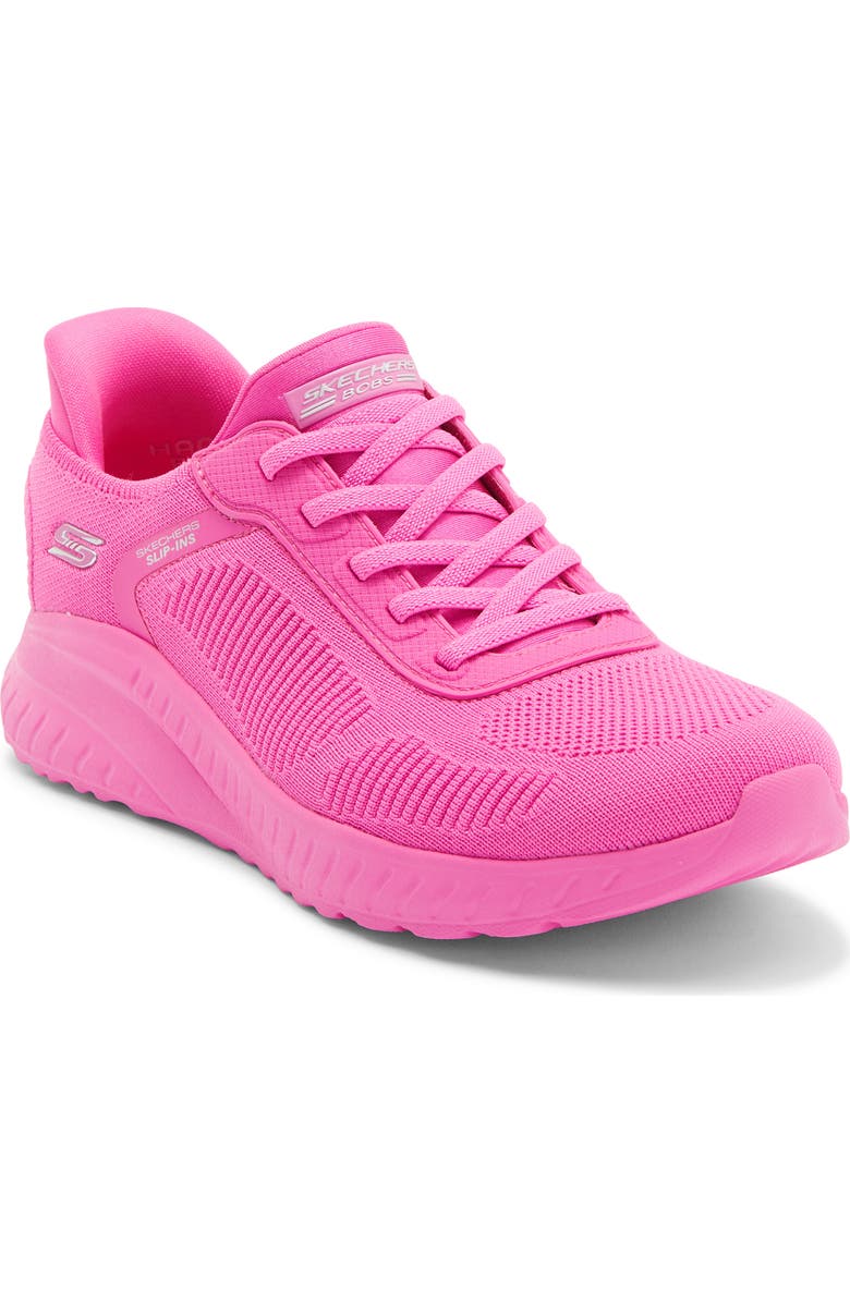 SKECHERS Slip-Ins<sup>®</sup> BOBS<sup>®</sup> Sport Sneaker, Main, color, Hot Pink