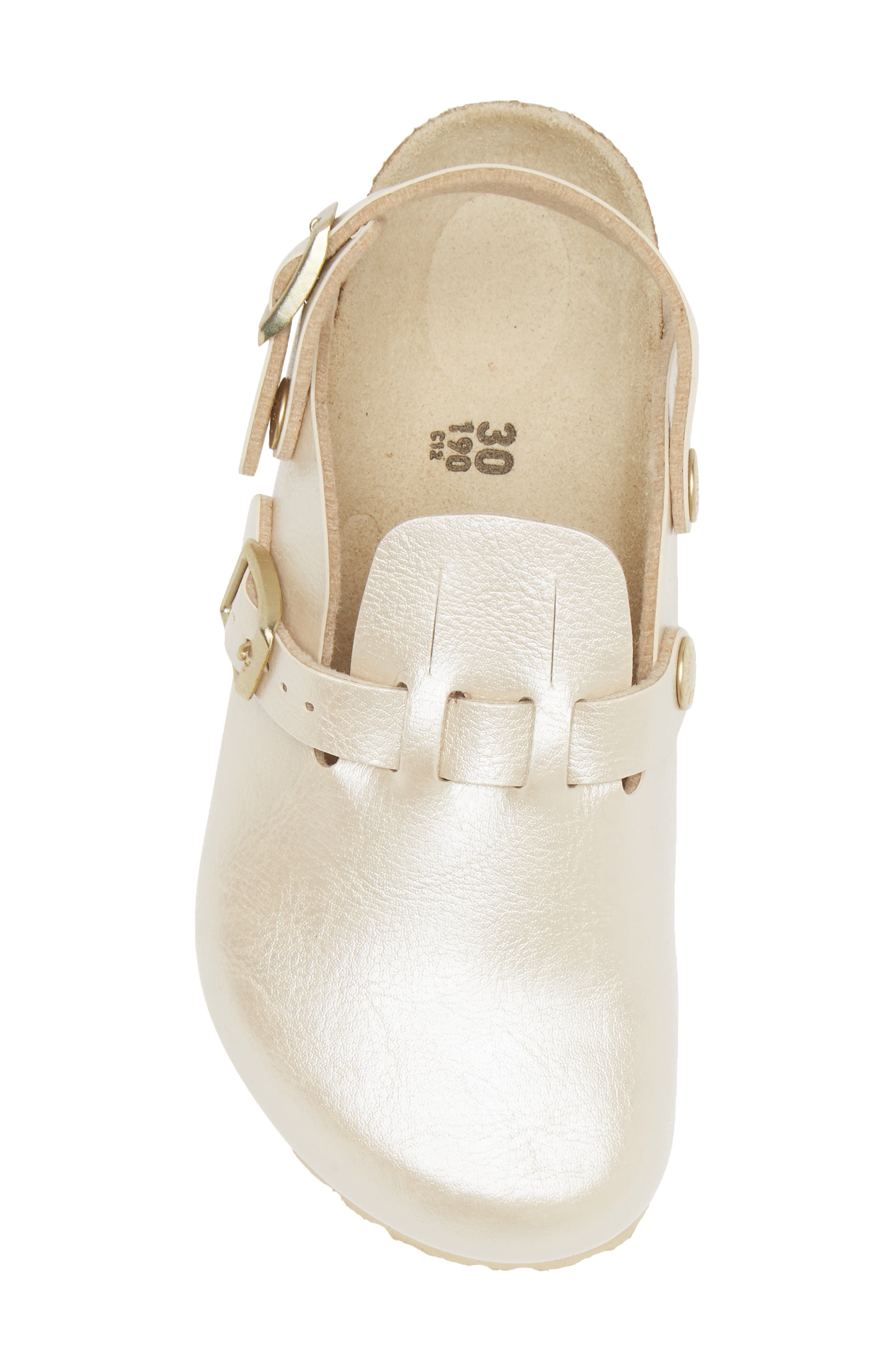 Kids' Kay Graceful Slingback Mule, Alternate, color, BROWN