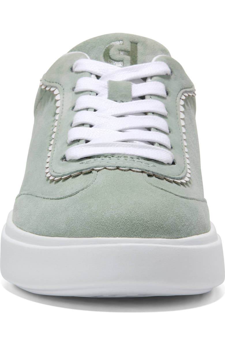 Cole Haan Grand Crosscourt Arlowe Sneaker, Alternate, color, Lily Pad Suede / White Suede