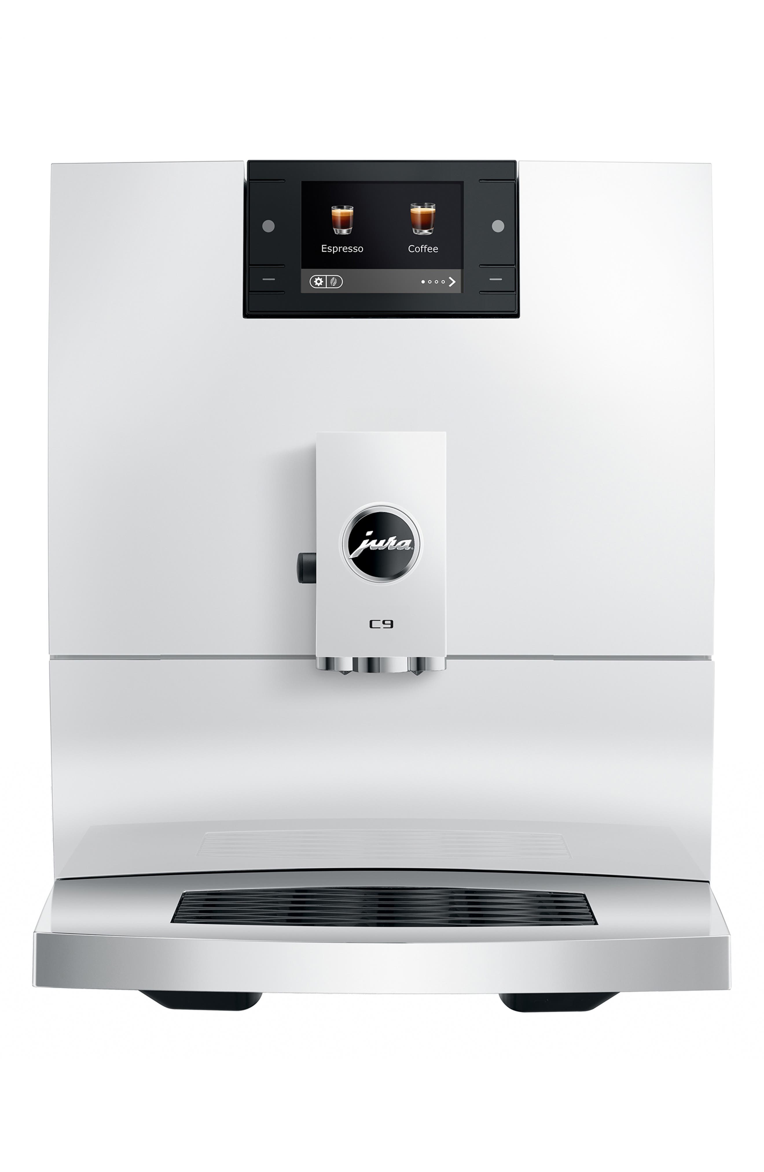 Jura C9 Fully Automatic Coffee Machine In White