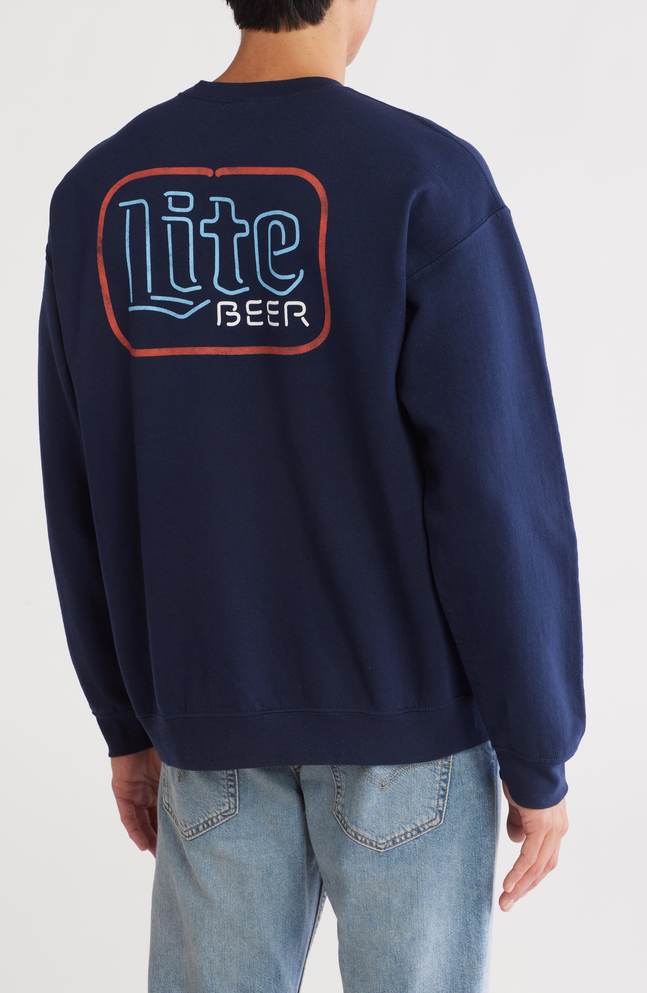 Junk Food Miller Lite On Tap Graphic Sweatshirt (Men) | Nordstromrack