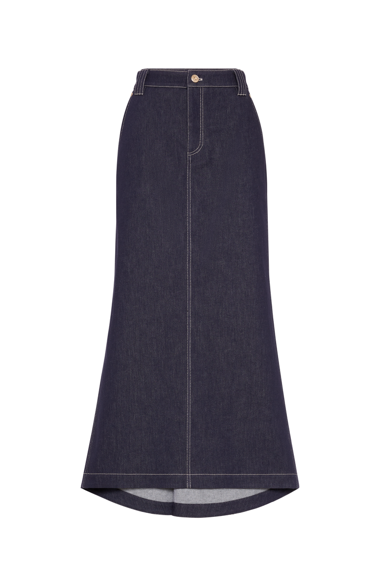 Brunello Cucinelli Five-pocket skirt, Main, color, 