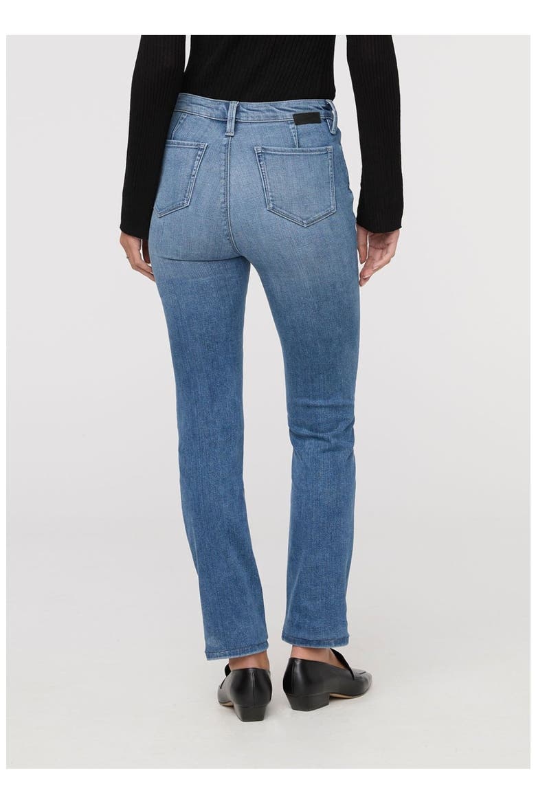 No Sweat Denim High Rise Slim Straight, Alternate, color, London-Fog