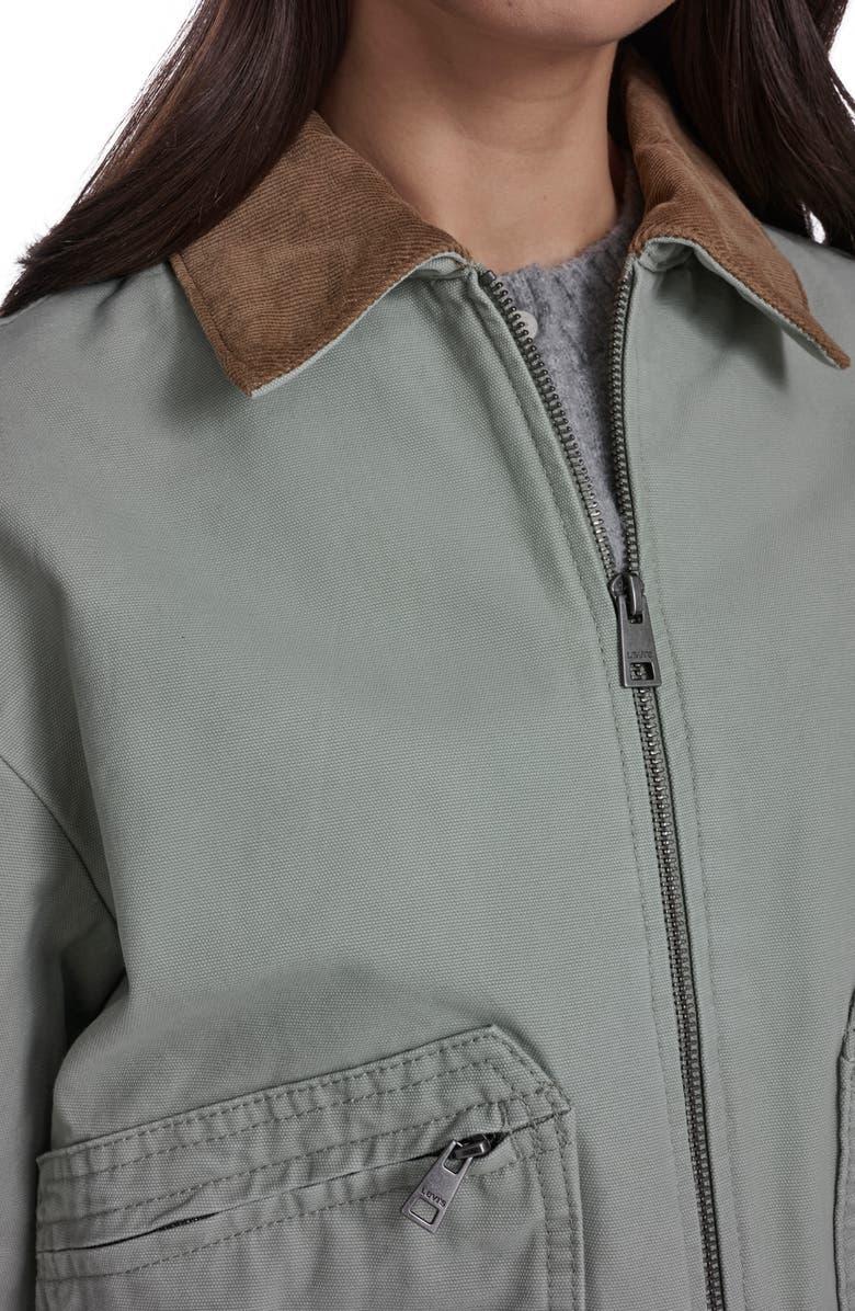 Levi's Crop Utility Jacket, Alternate, color,