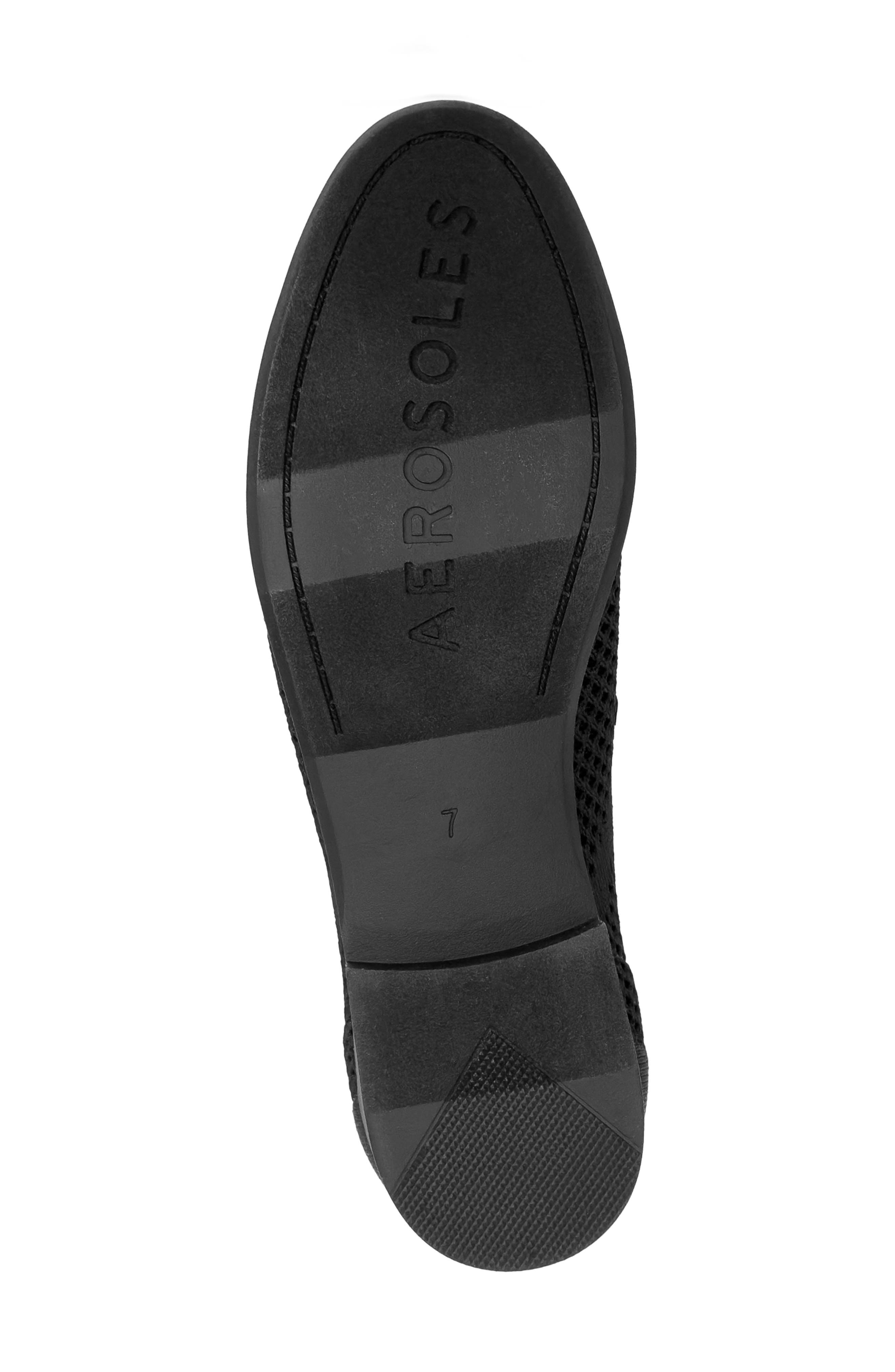 Aerosoles Westly Knit Loafer, Alternate, color, Black