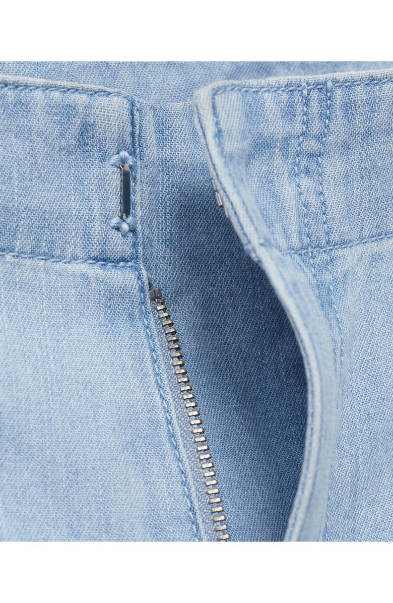 MANGO Wide Leg Jeans, Alternate, color, Light Blue