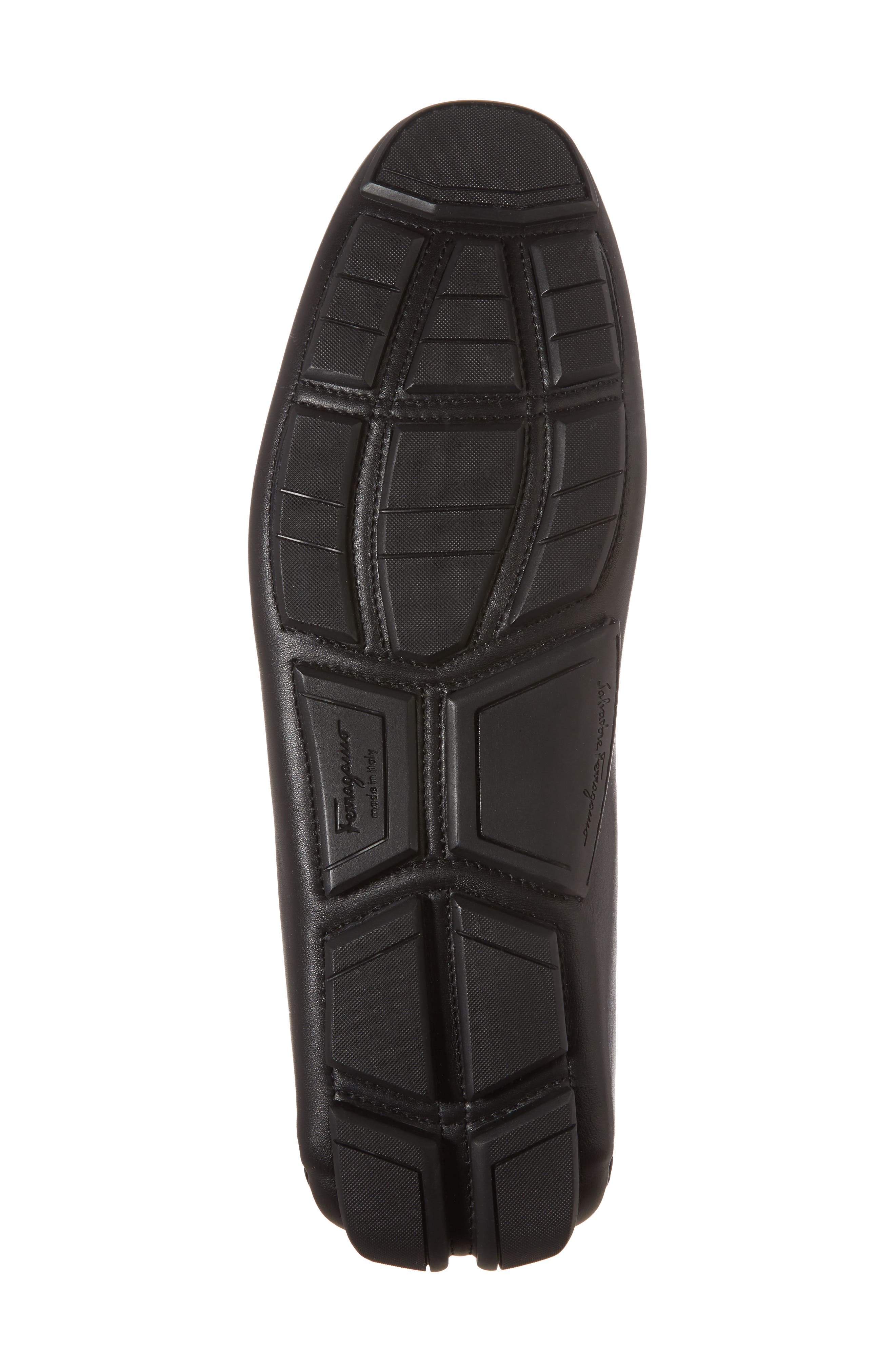 Salvatore Ferragamo Barlett Driver, Alternate, color, NERO LEATHER
