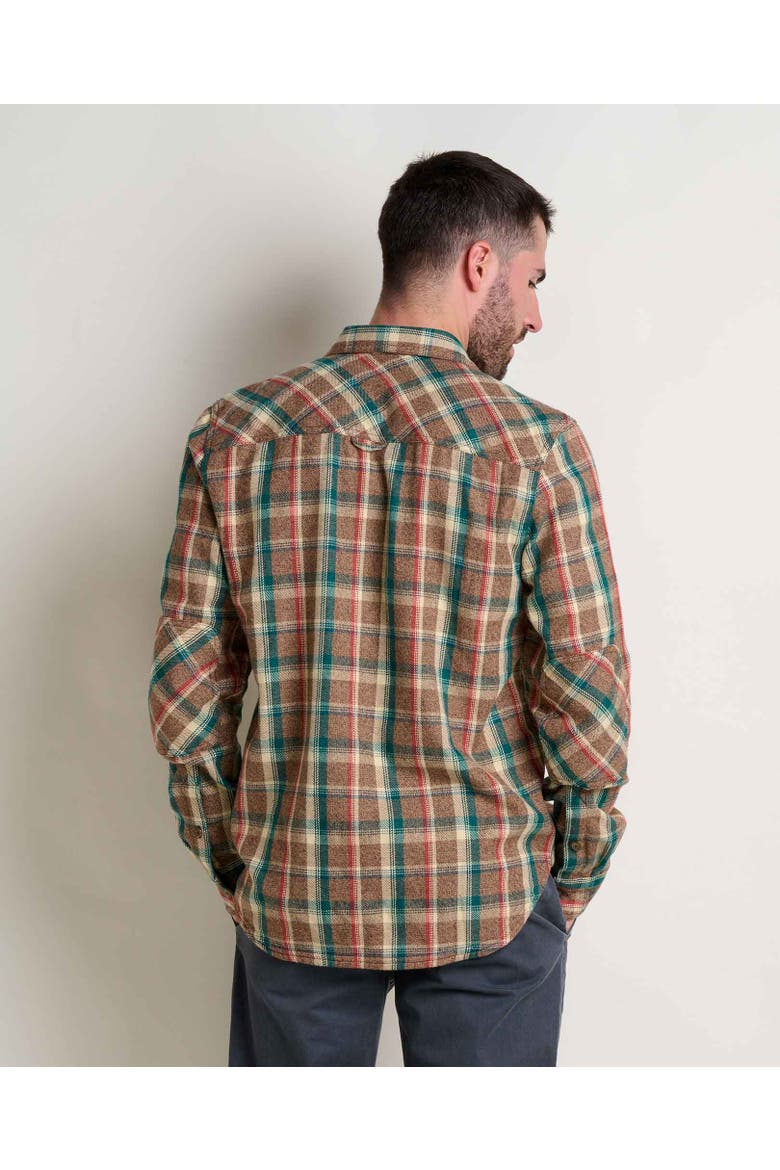 Ranchero Long Sleeve Shirt, Alternate, color, Chestnut II