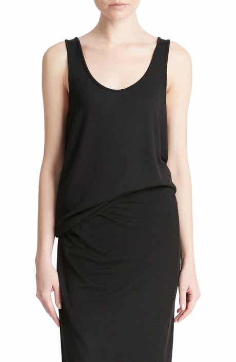 Vince Relaxed Scoop Neck Tank