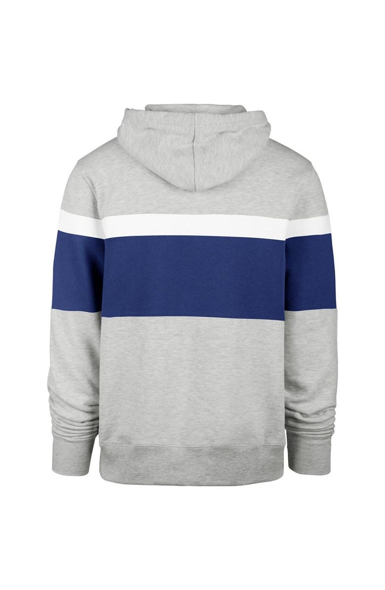 '47 Men's '47 Heather Gray New England Patriots Warren Pullover Hoodie, Alternate, color, 