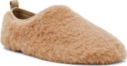 Steve Madden Mino Faux Fur Flat