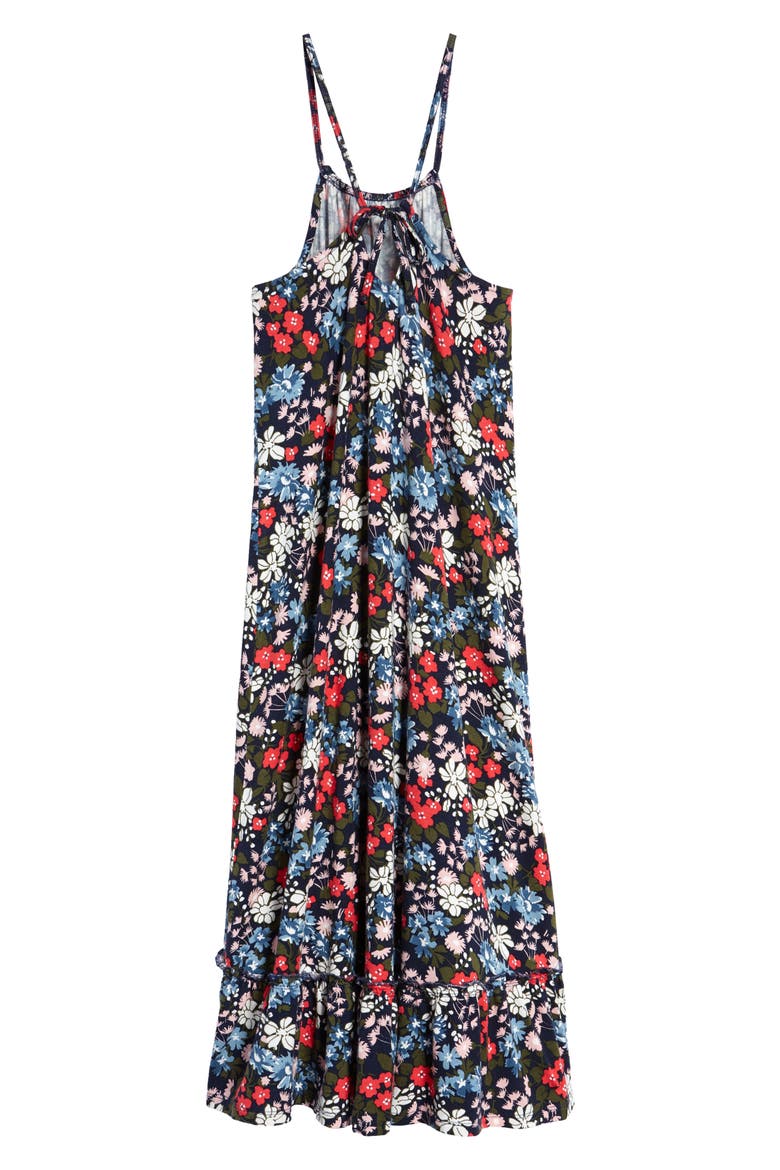 Kids' Halter Sundress, Alternate, color, NAVY PEACOAT DANDY FLORAL