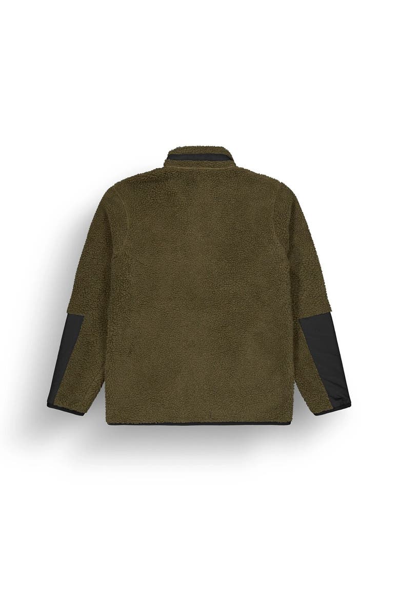 Picture Organic Pmbton Zip Fleece - Men's, Alternate, color, Tobacco Black