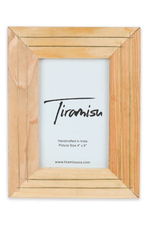 Regal Brass Wood Picture Frame