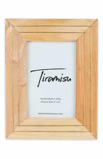 Tiramisu Regal Brass Wood Picture Frame