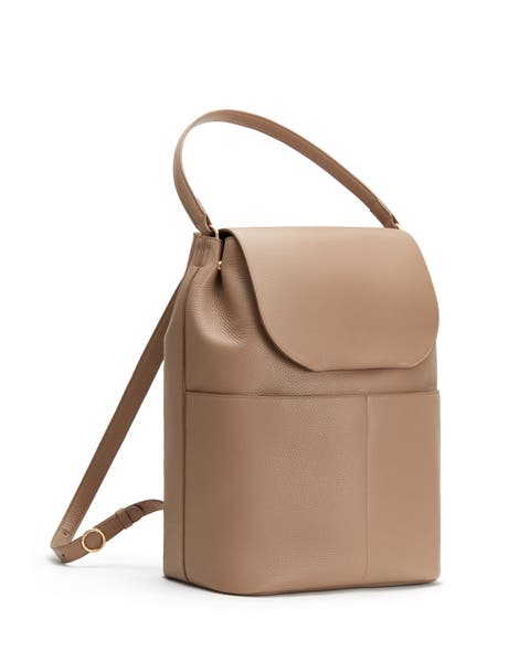 Leather Backpack 16-inch