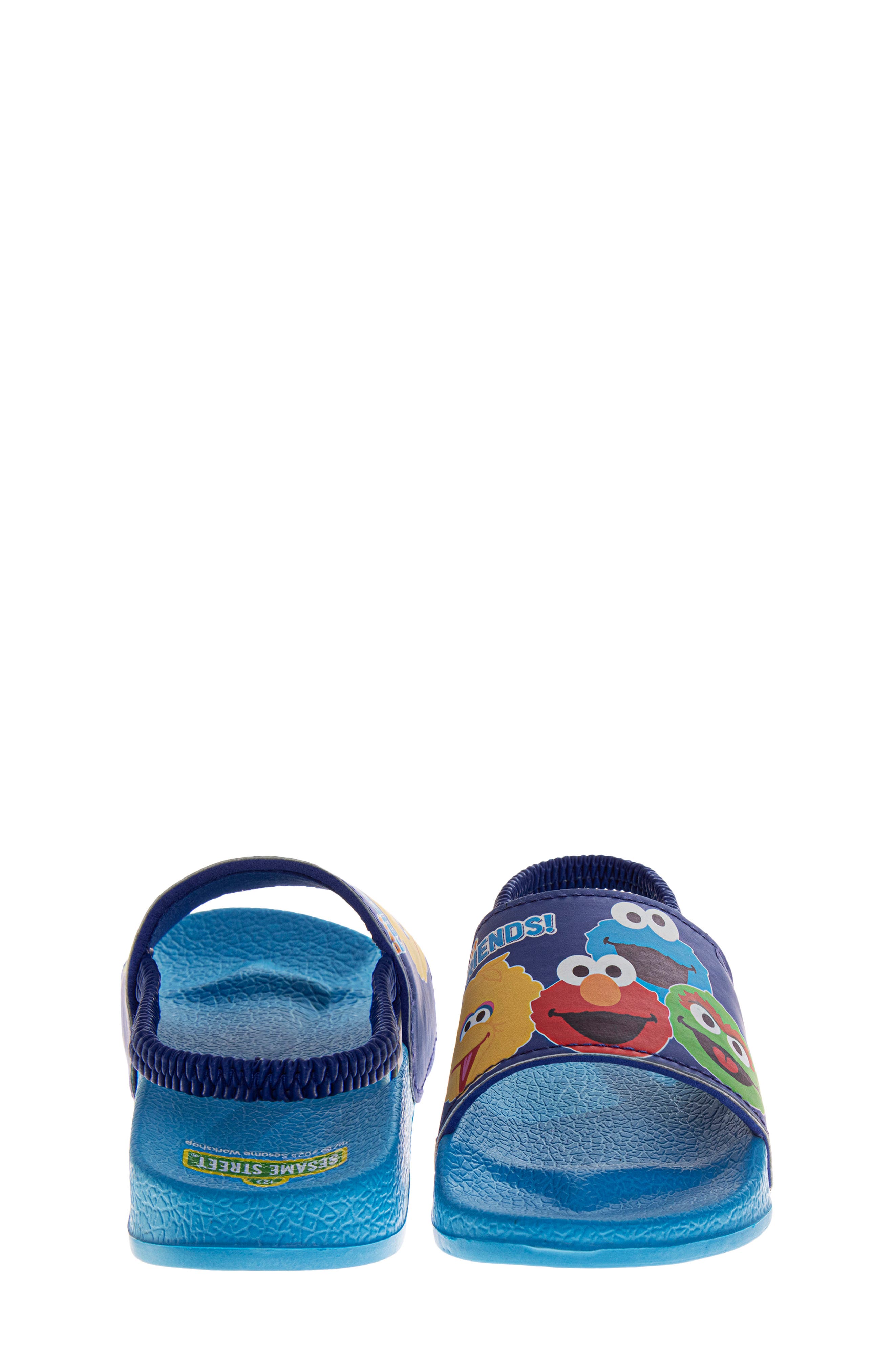 JOSMO Kids' Sesame Street<sup>®</sup> Slide Sandal, Alternate, color, Blue