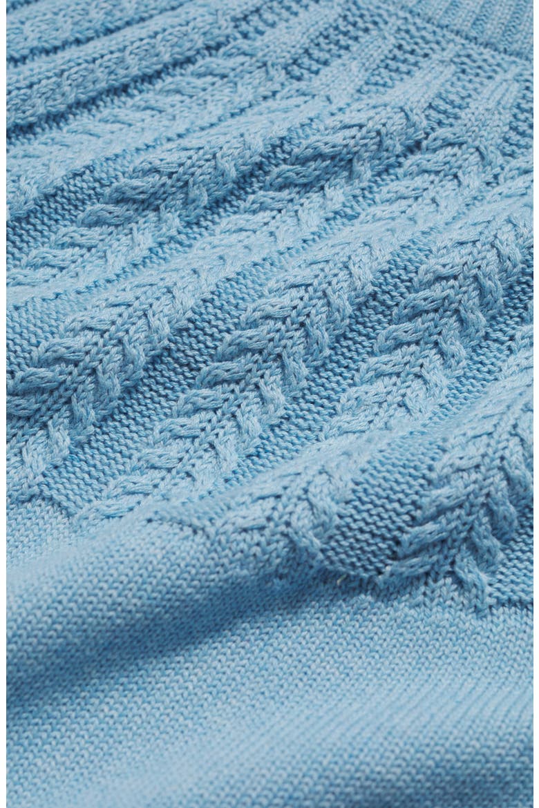 Stone Chat Organic Cotton Sweater, Alternate, color, SPRING SKY