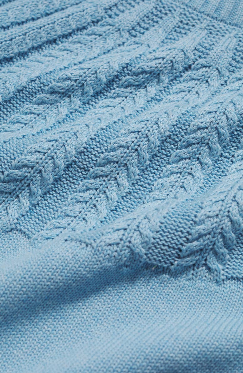 Seasalt Cornwall Stone Chat Organic Cotton Sweater, Alternate, color, Spring Sky