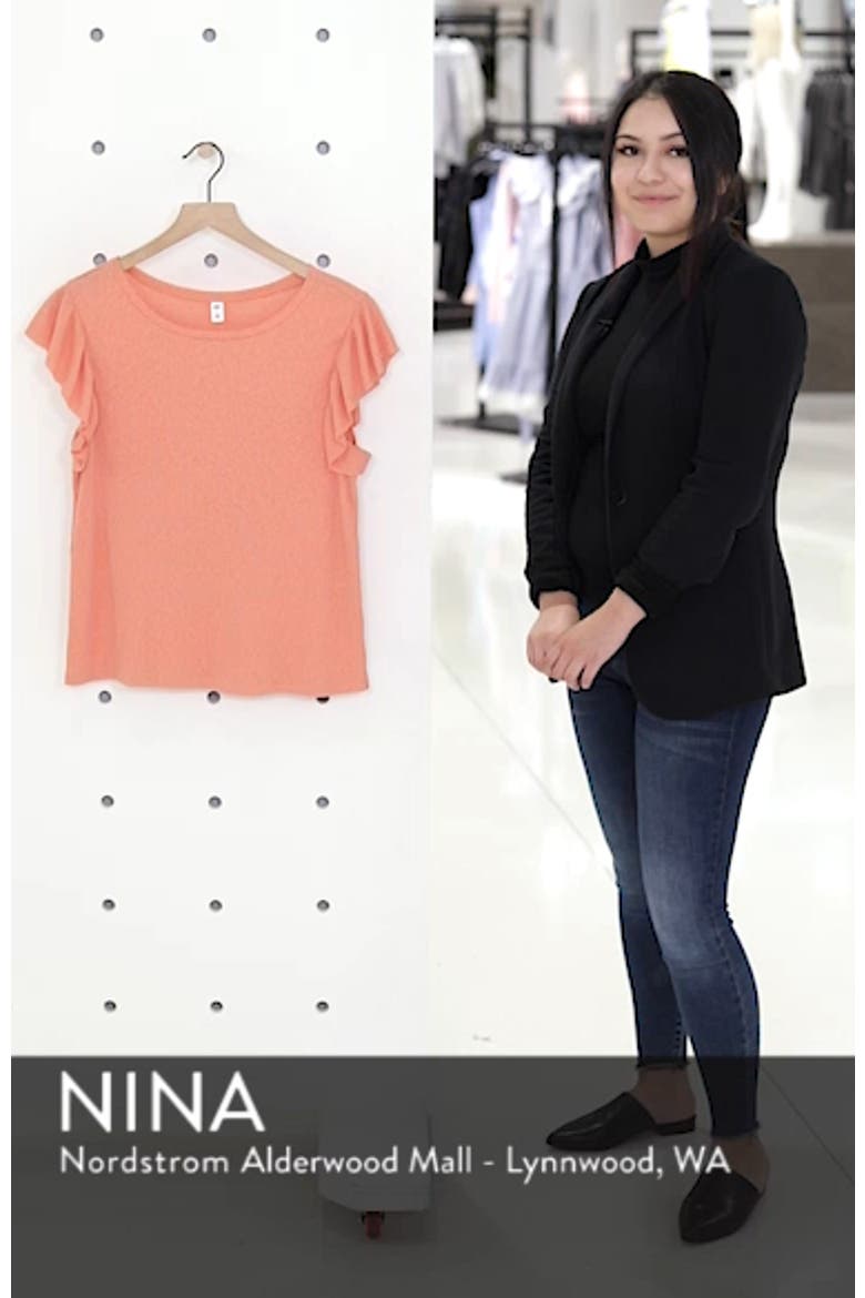 Ruffle Sleeve Tee video