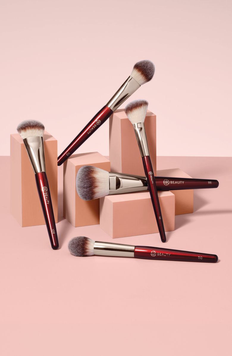 BK Beauty Core Line Extension Face Brush Set, Alternate, color, Burgundy