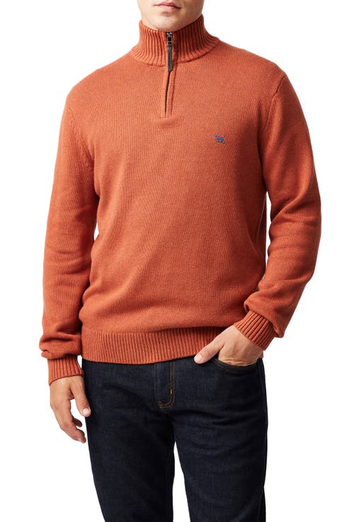 Merrick Bay Quarter Zip Sweater