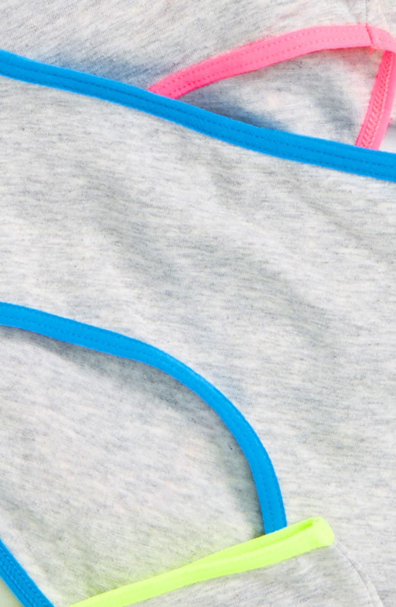 Tucker + Tate Kids' Assorted 5-Pack Hipster Briefs, Alternate, color, Grey Neon Pack
