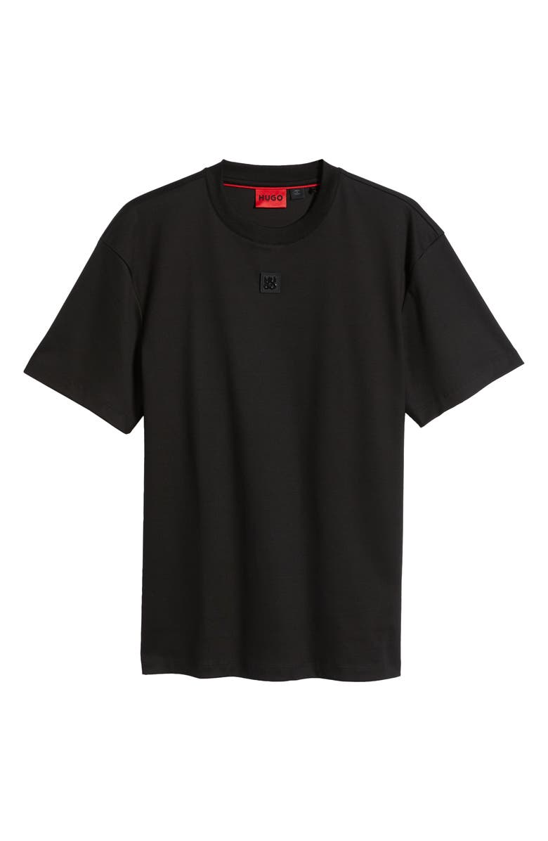HUGO Dalile Rubber Logo T-Shirt, Alternate, color, 