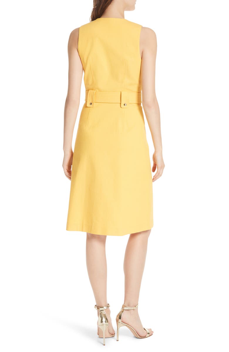 DVF Diane von Furstenberg Zip Front A-Line Dress, Alternate, color, 