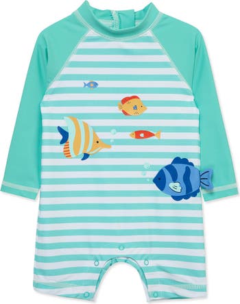Fish Long Sleeve Rashguard Suit